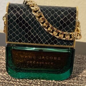 Marc Jacobs Decadence Green and Gold Bottle